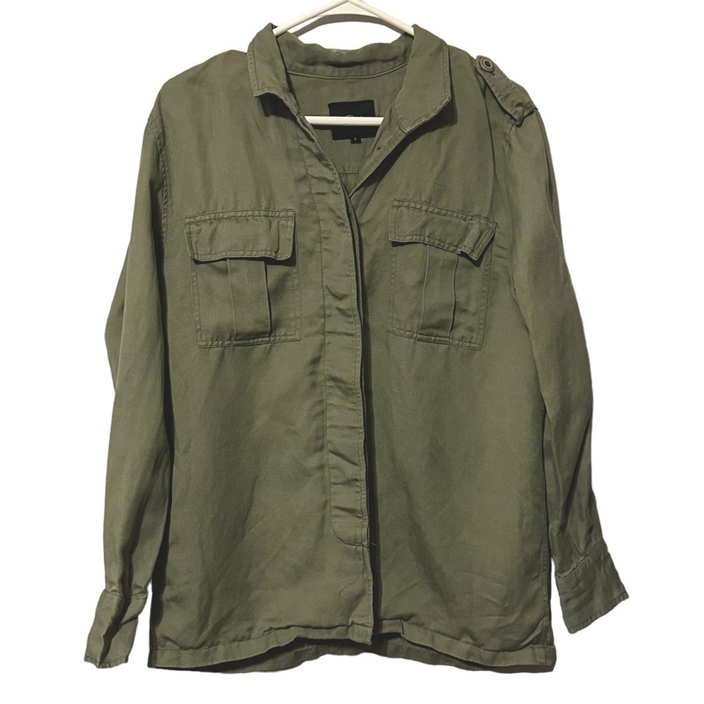 Rails Elliot Embroidered Utility Shacket Boho Western Desert Wanderlust Small - Picture 2 of 14